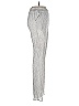 Blu Pepper Chevron-herringbone Silver Casual Pants Size L - photo 4