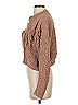 Pink Rose 100% Polyester Brown Pullover Sweater Size S - photo 5
