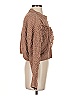 Pink Rose 100% Polyester Brown Pullover Sweater Size S - photo 4