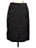David Lawrence 100% Cotton Solid Black Denim Skirt Size 8 - photo 2