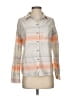 PrAna Stripes Gray Long Sleeve Button-Down Shirt Size XS - photo 1