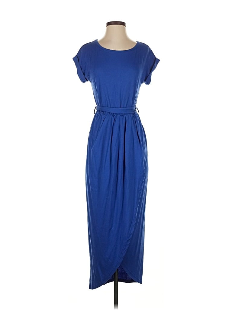 Pre-owned Yidarton Casual Dress In Blue