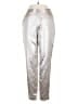 Leith Metallic Silver Casual Pants Size S - photo 1