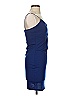 Therapy Solid Blue Cocktail Dress Size S - photo 4