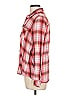 Gap 100% Viscose Plaid Pink Long Sleeve Button-Down Shirt Size L - photo 5