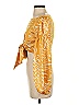 Camila Coelho 100% Polyester Yellow 3/4 Sleeve Blouse Size XS - photo 5