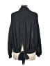 1.State 100% Polyester Black Long Sleeve Blouse Size M - photo 2