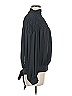 1.State 100% Polyester Black Long Sleeve Blouse Size M - photo 4