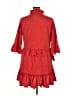Unbranded 100% Polyester Polka Dots Red Casual Dress Size XL - photo 2