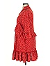 Unbranded 100% Polyester Polka Dots Red Casual Dress Size XL - photo 5