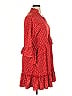 Unbranded 100% Polyester Polka Dots Red Casual Dress Size XL - photo 4