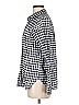 J.Crew Checkered-gingham Blue Long Sleeve Button-Down Shirt Size 8 - photo 5