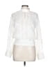 FRAME 100% Ramie White Long Sleeve Blouse Size L - photo 1