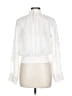 FRAME 100% Ramie White Long Sleeve Blouse Size L - photo 2