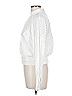 FRAME 100% Ramie White Long Sleeve Blouse Size L - photo 5