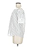 Roommates 100% Cotton Silver Short Sleeve Blouse Size M - photo 5
