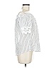 Roommates 100% Cotton Silver Short Sleeve Blouse Size M - photo 4