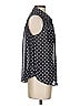 AB Studio 100% Polyester Polka Dots Black Sleeveless Blouse Size XS - photo 4