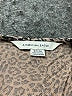 American Eagle Outfitters 100% Viscose Animal Print Brown Romper Size S - photo 3