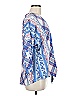 Style&Co Blue 3/4 Sleeve Blouse Size M - photo 4