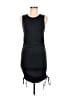 Zara Solid Black Casual Dress Size Med-Lg - photo 1
