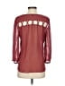 Gianni Bini 100% Polyester Burgundy 3/4 Sleeve Blouse Size S - photo 2
