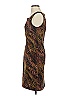 DressBarn Animal Print Brown Cocktail Dress Size 4 - photo 5