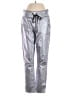 Juicy Couture Metallic Silver Casual Pants Size 27 waist - photo 1