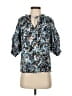 Ramy Brook Blue 3/4 Sleeve Blouse Size XXS - photo 1