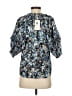 Ramy Brook Blue 3/4 Sleeve Blouse Size XXS - photo 2