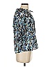 Ramy Brook Blue 3/4 Sleeve Blouse Size XXS - photo 4