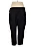 ELOQUII Solid Black Active Pants Size 20 - photo 2