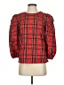 J.Crew 100% Cotton Red 3/4 Sleeve Blouse Size XXS - photo 1