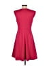 Vince Camuto Solid Red Cocktail Dress Size 4 - photo 2