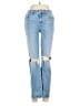 Paige Hearts Blue Jeans Size 28 waist - photo 1