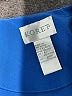 Koret 100% Polyester Blue Short Sleeve Blouse Size L - photo 7