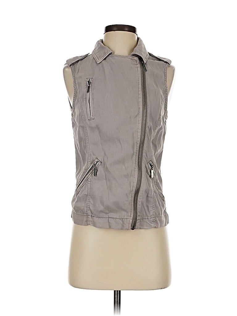 Pre-owned Max Jeans Vest In Gray