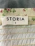 Storia 100% Polyester Floral Ivory White Casual Skirt Size S - photo 4