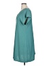 Bebe 100% Polyester Solid Teal Casual Dress Size 1X - photo 5