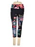 Nanette Lepore Print Black Yoga Pants Size S - photo 1