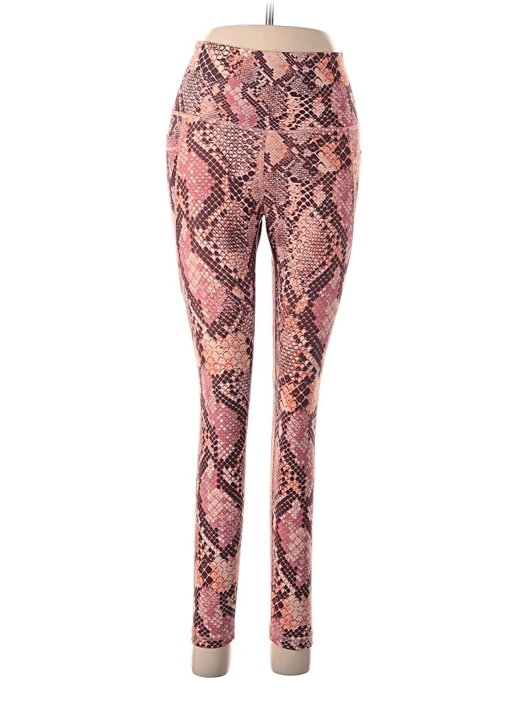 Pre-owned Active By Old Navy Leggings In Brown