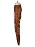 Gap Metallic Brown Faux Leather Pants Size XS - photo 5