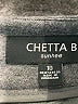 Chetta B Gray 3/4 Sleeve Top Size 10 - photo 7