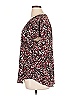 Torrid 100% Polyester Burgundy 3/4 Sleeve Blouse Size 1X Plus (1) - photo 5