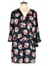 Carolina Belle 100% Polyester Floral Blue Romper Size 10 - photo 1