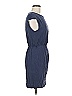 Theory Solid Blue Casual Dress Size 6 - photo 4