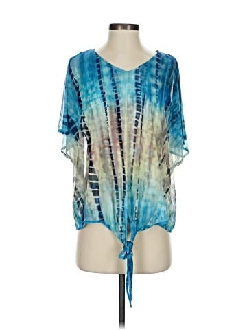 One World Short Sleeve Blouse (view 1)