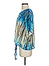 One World Tie-dye Blue Short Sleeve Blouse Size S (petite) - photo 5