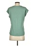 Vince Camuto 100% Polyester Green Short Sleeve Top Size XS - photo 2