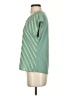 Vince Camuto 100% Polyester Green Short Sleeve Top Size XS - photo 5